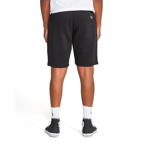 Volcom Mens Elastic Waist SweatShorts with Drawstring ? Fleece Lounge Shorts, Soft Cotton Blend