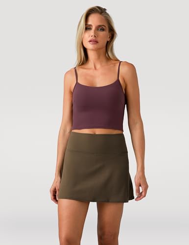 Colorfulkoala Dreamlux Tennis Skirts - Cocoa / Large