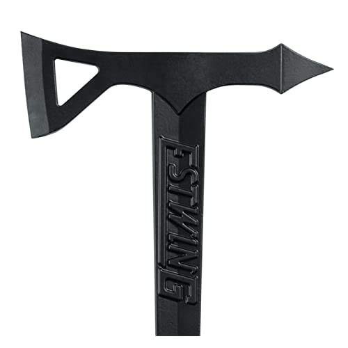 ESTWING Tomahawk Axe Black 16.25-inch Lightweight Steel Hatchet with Shock Grip