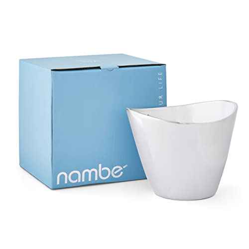 nambe Vie Champagne Bucket | Wine & Champagne Cooler for Parties, Dinner, Kitchen, Bar Cart | Insulated to Keep Wine & Beverages Cold | Gift for Wine Enthusiasts | Made of Metal Alloy