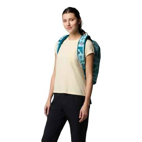 Columbia Unisex Buxton 26L Printed Backpack, Spray Outerbounds, One Size