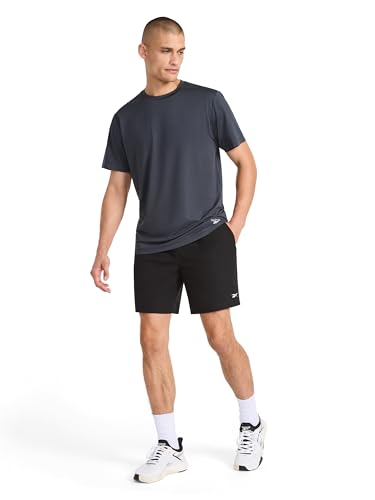 Reebok Men’s Pro Training 7” Shorts - Large Black Athletic Workout Shorts