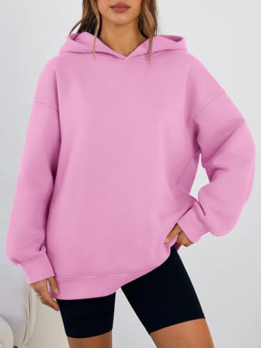 Oversized Pink Hoodie for Women - Trendy Queen Large Comfort Sweatshirt