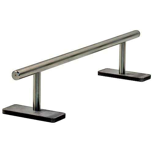 Fingerboard Rail Obstacles Self Assembled Made of Solid Stainless Steel for Pro Finger Skateboard (11" Long 2.2" Tall)