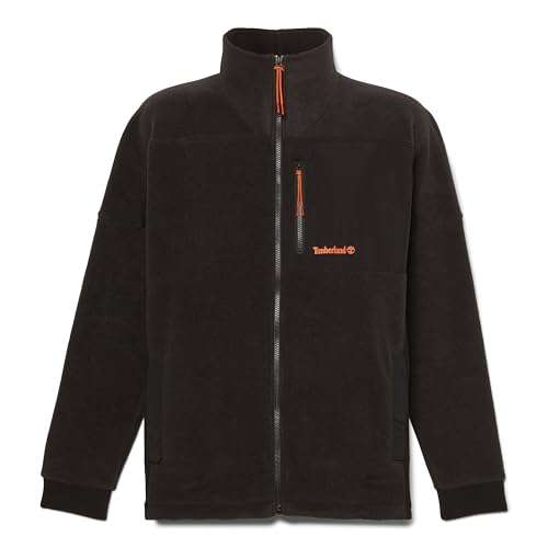Timberland mens Polartec Mix Media Full Zip Fleece