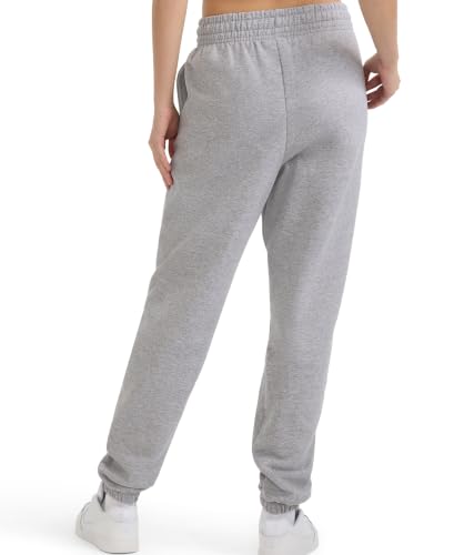 Champion Women's Cinched-Bottom Fleece Sweatpants Small - Manhattan Mist Heather