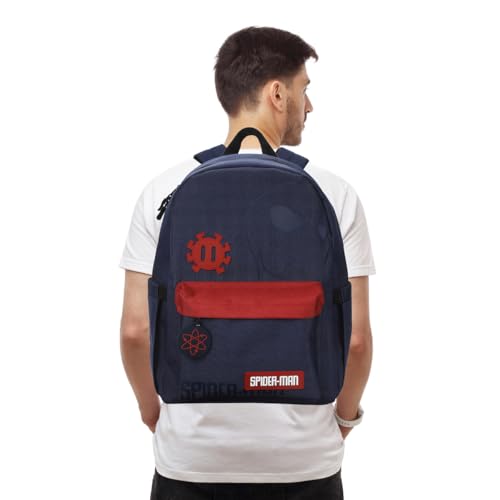 Adult Spider-Man Backpack with Line Art Design and Laptop Pocket