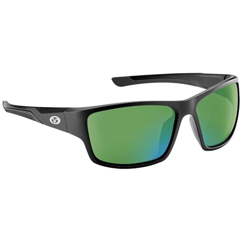 Flying Fisherman Polarized Sunglasses Men Women Amber Green Mirror Lens Outdoor Fishing