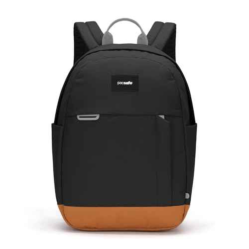 Pacsafe GO 15L Anti Theft Backpack, Jet Black