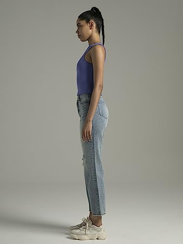 Colorfulkoala Women's Body Contour Tank Top - XX-Large Lavender Blue