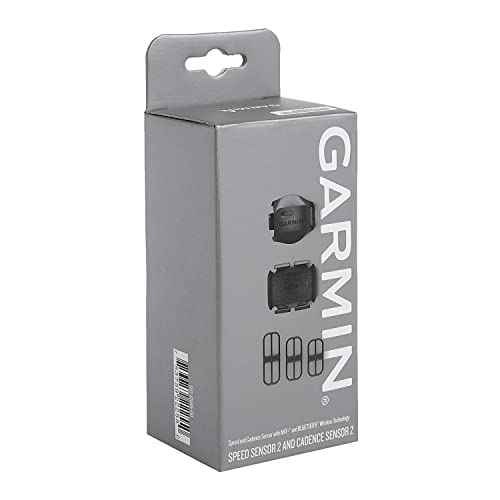 Garmin Bike Speed 2 and Cadence 2 Sensor Black, One Size