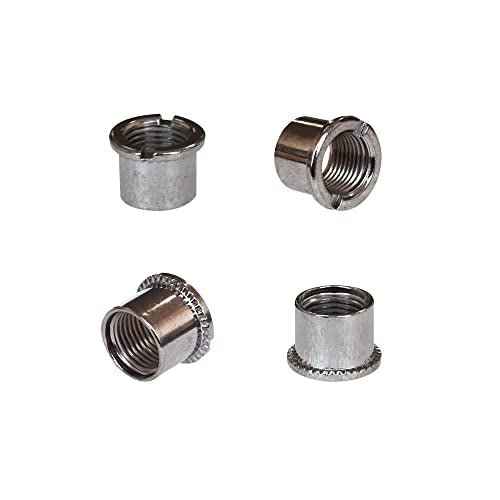 5 pcs for Each Single/Double/Triple Chainring Bolts Screws Disc Crankset Nuts Chainwheel + 10 pcs Washers Fit for Road Bike Mountain Bike MTB (25 pcs)