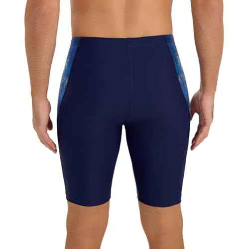 Swim Jammers for Men Athletic Training Endurance Swimsuit Durable Team Lap Swimming Racing Competition Swimwear
