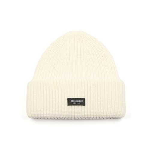 kate spade new york Women's Sam Label Cuff Beanie