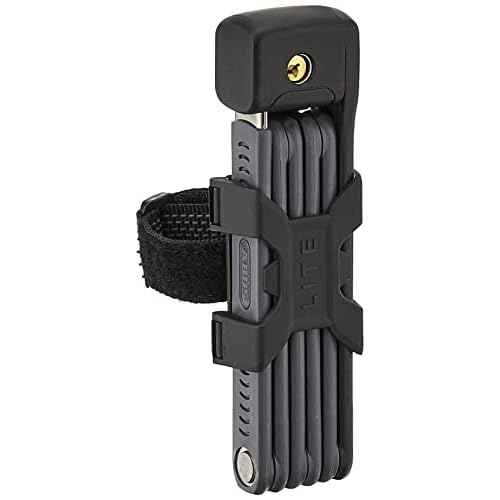 ABUS Bordo Ugrip Lite 6055/85cm Security Level 7 Bike Lock, Black