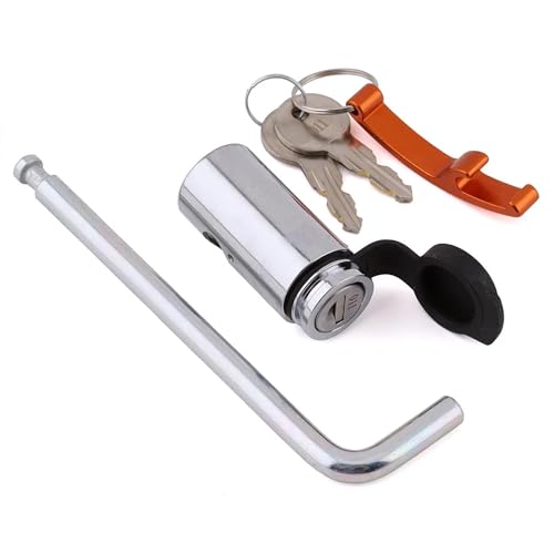 Kuat Stainless Steel Hitch Lock for Bike Racks 1.25" Secure Locking System