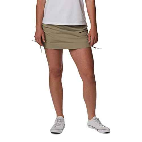 Columbia Women's Anytime Casual Skort, Tusk, 2X Plus