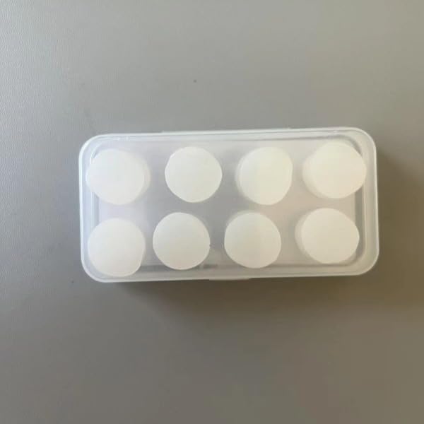 Moldable Silicone Ear Plugs for Sleep Swimming Shooting & Travel - 16 Packs, White