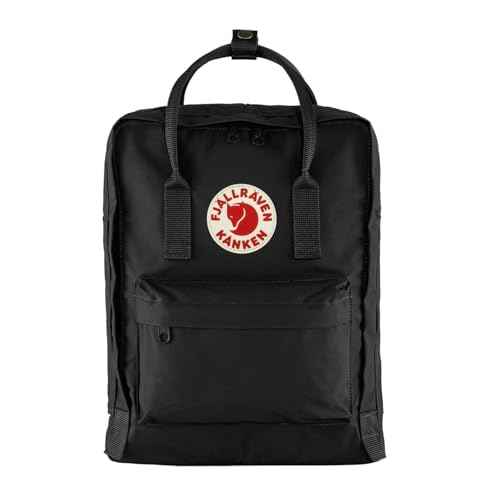 Fjallraven - Kanken Classic Pack, Heritage and Responsibility Since 1960, One Size,Black