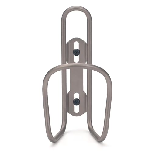 USHAKE Titanium Water Bottle Cage for Bike MTB Road Cycling - Raw