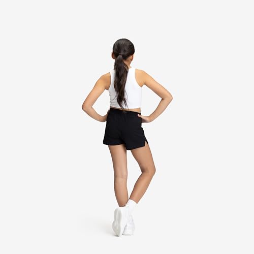 Soffe Youth Cheer Shorts – Medium / Black, 2.75" Inseam, 3 Pack