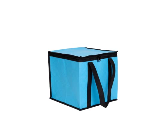 Allplay Lightweight Board Game Bag Light Blue - 12x12x12 Inch, Water Resistant