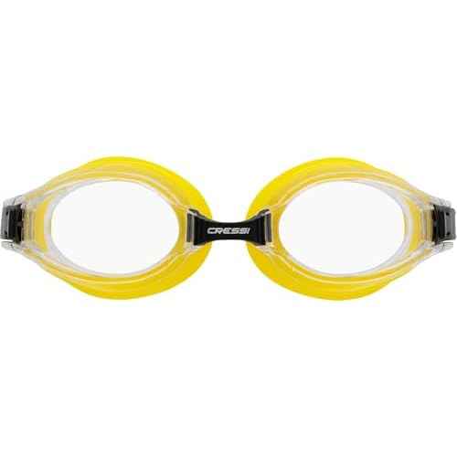 Cressi Adult Swim Goggles, Interchangeable Nose Bridges for Comfort and Maximum Visibility- Nuoto 3.0