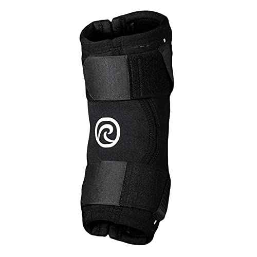 Rehband X-RX Elbow Support, 1 piece, elbow compression 7mm neoprene, weighltifting workout, Colour:Black, Size:Medium, Side:Right