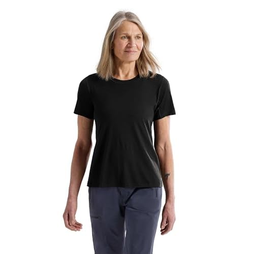 Arc'teryx Lana Merino Wool Crew Shirt SS Women's | Light Merino-Blend Tee for Every Mountain Activity - Redesign