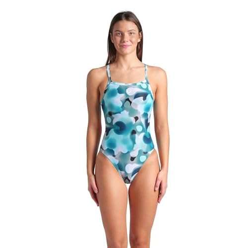 ARENA Women's Performance Camouflage Challenge Back One Piece Athletic Swimsuit