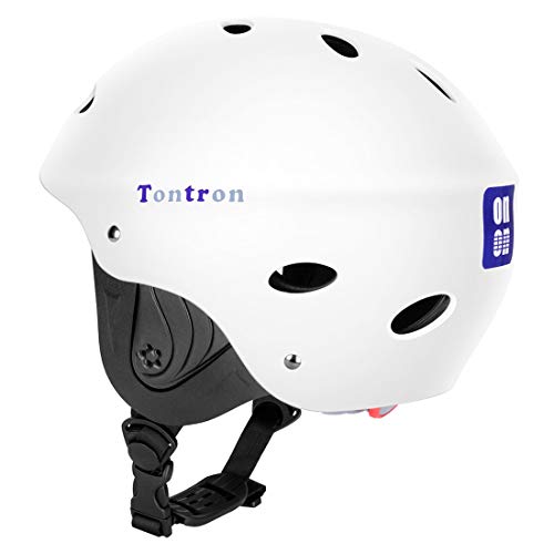 Kayaking Wakeboarding Waterskiing Helmet - Matte White Pearl, Large