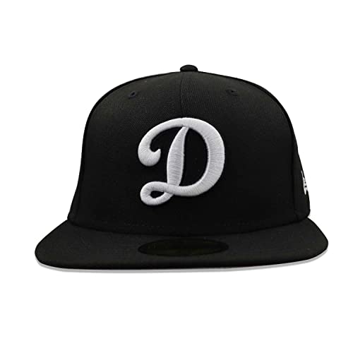 100% Authentic NWT, Los Angeles LA D Dodgers Black Hat, White Logo Very Rare Limited 95fifty Fitted Hat