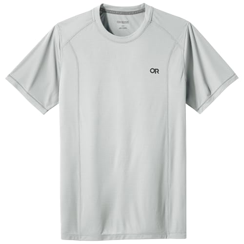 Outdoor Research Men's Echo T-Shirt, Pebble, L