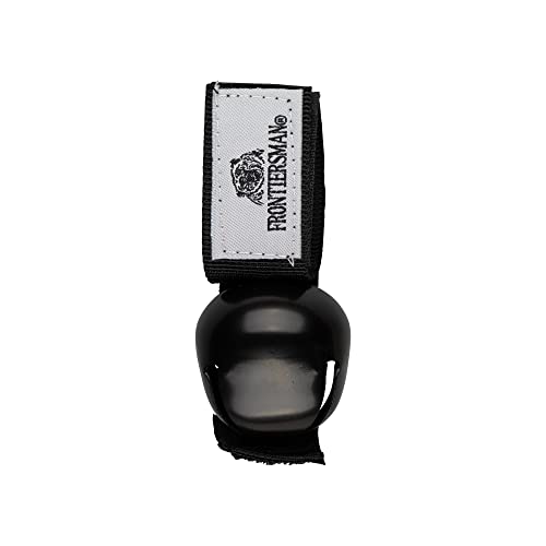 Bear Bell with Magnetic Silencer - Black for Hiking & Camping Safety