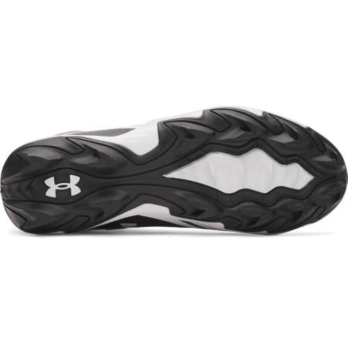 Kids Football Cleats Toddler Little Big Kid Under Armour Spotlight Hammer Jr RM Black White Wide