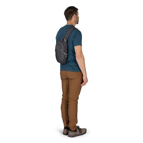 Osprey Daylite Shoulder Sling Bag, Tunnel Vision Grey ??Compact Crossbody Sling Backpack for Everyday Carry, Festivals, and Travel ??Lightweight, Comfortable Fit for Hands-Free Convenience