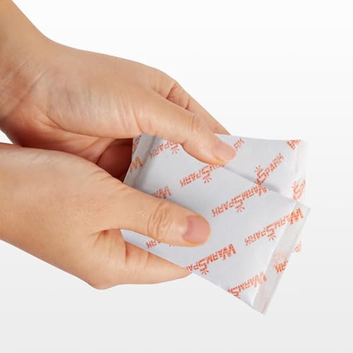 Disposable Hand Warmers 40 Pairs Air-Activated Heat Packs for Hands Toes - Up to 12 Hours