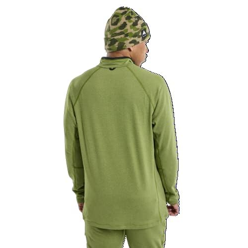 Burton Men's Stockrun Grid Half-Zip Fleece