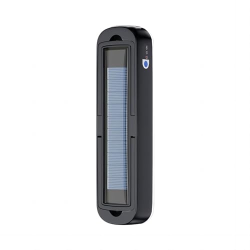 Solar Rechargeable Camping Lantern - 2000 Lumens, 4 Light Modes, Solar & USB Charging (Black)