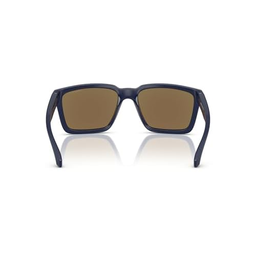 ARNETTE Man Sunglasses Medioum Grey Top Matte/Shiny Frame, Grey Mirror Orange/Yellow Lenses, 57MM
