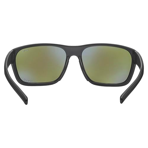 Bollé Strix Rectangular Sunglasses - Black Matte, 57mm