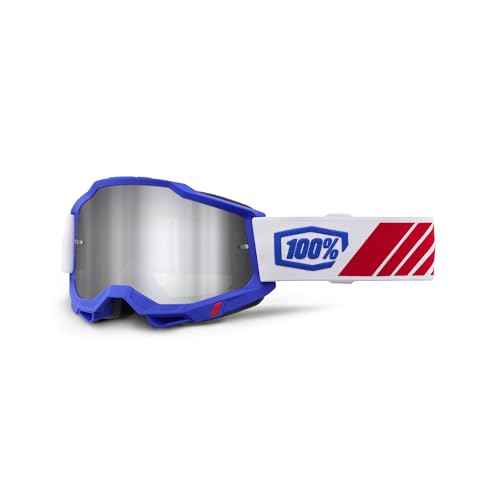 100% Accuri 2 Goggles - Eyewear for Motocross & Mountain Biking - Goggles for Dirt Bikes, Motorcycles & Bike Sports