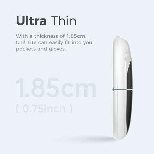 OCOOPA Magnetic Rechargeable Hand Warmers 2 Pack, Ultrathin Electric Handwarmers, Portable Pocket-Sized Heater, for Men, Women Purse Must Haves, Union UT3 Lite
