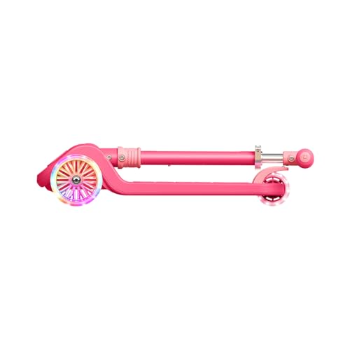 Jetson 3-Wheel Light-Up Kick Scooter, Lights on Stem & Wheels, Height Adjustable Handlebar, Rear Brake, Foldable, Ages 3+