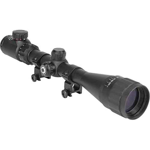 Barska Varmint Rifle Scope with Adjustable Objective for Hunting and Targeting