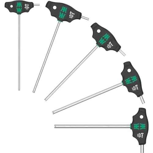 454/5 HF SHK SET 1 SCRWDRVR SET T-HNDL HEX-PLUS W/HLD,5PC