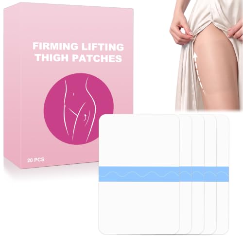 Women’s Invisible Thigh Lift Tape for Inner Thighs - Anti-Chafing & Waterproof, 20 Patches