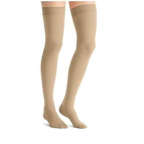 JOBST BSN Medical 115652 JOBST Compression Hose, Thigh High, 15-20 mmHg, Closed Toe, Petite, Small, Natural