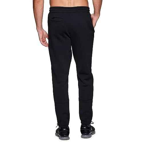 RBX Active Men's Athletic Fleece Lined Tapered Jogger Sweatpant with Pocket