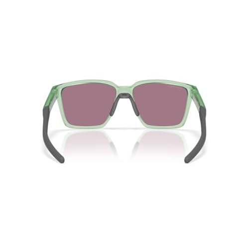 Oakley OO9430 Actuator Square Rectangular Sunglasses, Matte Transparent Jade/Prizm Jade, 57 mm